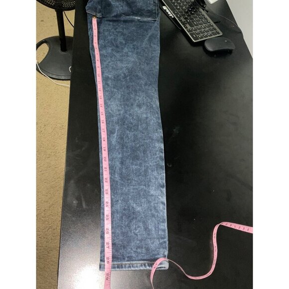 FRAME Le High Skinny Dark Indigo Denim Jeans Trumbull size 30 - Picture 8 of 9